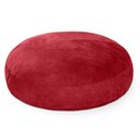 Ver imagem 1 de Puff Gigante Redondo 140x20 em Suede Vermelho com Enchimento