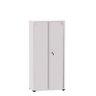 Armário de Aço Montável Multiuso Ap408mu Pandin 1,63 M Branco - 1