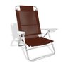 Cadeira de Praia Reclinável Suprema - Marrom Café - 3