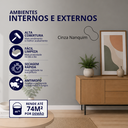 Ver imagem 2 de Tinta Acrílica Premium Fosco 3.6L Cor Cinza Nanquim Antimofo Baixo Odor Durín