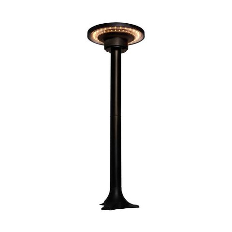 Espeto / Poste para Jardim Taschibra Lucine Led 6w Bivolt Preto 3000k Luz Amarela 15100107