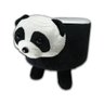 Puff Redondo Banquinho Banqueta Infantil Bichos Pelucia Panda - 2