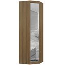 Ver imagem 1 de Guarda Roupa de Canto Diagonal Modulado 70cm 1 Porta com Espelho Paris Luciane Móveis