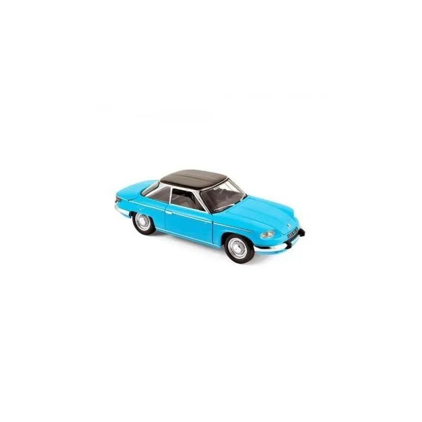 Carro em Miniatura Norev 1/18 Panhard 24 Ct 1964 Azul e Preto