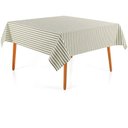 Ver imagem 1 de Toalha de Mesa Quadrada Sempre Limpa Zaira 180x180cm - Karsten Branca/verde