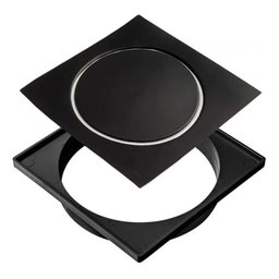 Kit Ralo Click e Porta Grelha 15x15 Preto - 1