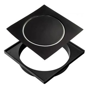 Kit Ralo Click e Porta Grelha 15x15 Preto