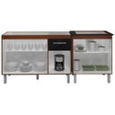 Ver imagem 5 de Balcao Pia 120cm e Cooktop 4 Bocas Savana Preto Mobbs