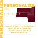 Ver imagem 7 de Kit Canto Alemão para Casa Cozinha Capitonê 1,25x1,60m Veludo Bege Sofa Store