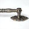 Puxador Duplo Vienna 368mm Bronze Antigo Porta Pivotante Correr Passagem Madeira Vidro  Rústico - 3