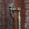 Puxador Duplo Vienna 368mm Bronze Antigo Porta Pivotante Correr Passagem Madeira Vidro  Rústico - 5