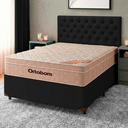 Ver imagem 1 de Kit Cabeceira + Cama Box + Colchão Casal Molas Ensacadas Airtech Ortobom