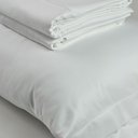 Ver imagem 4 de Jogo de Cama Algodão Queen 400 Fios Biancheria Luxo Blue Gardenia