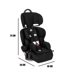 Cadeira de Carro Infantil Tutti Baby Versati Preto 0 a 36kg - 3