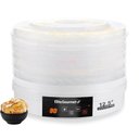 Ver imagem 1 de Elite Gourmet Desidratador Digital de Alimentos 5 Bandejas Bpa-free (branco)