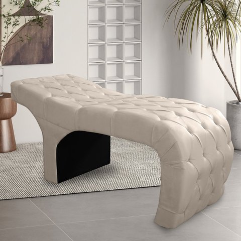 Maca Estofada Estética Facial Cílios Sobrancelha Bege Nude