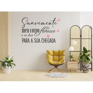 Adesivo Decorativo Frases Parto Humanizado Suavemente