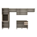 Ver imagem 4 de Cozinha Compacta 5 Peças 100% MDF com Torre Quente 1 Forno Connect