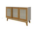 Ver imagem 2 de Buffet Detroit 3 Portas Off/White / Madeira - Tebarrot