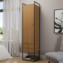 Ver imagem 1 de Armário com 2 Gavetas 1 Porta 48,5cm Estilo Industrial Li051 Kappesberg Industrial