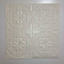 PLACA 3D AUTO ADESIVA PARA PAREDE 70X70CM KIT 4 PÇS - 1