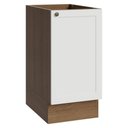 Ver imagem 1 de Balcão de Cozinha 40 cm 1 Porta (sem Tampo) Rustic/Branco Vik Madesa