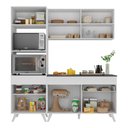 Ver imagem 3 de Armário De Cozinha Compacta 3 Peças Mp3694.891 Veneza Multimóveis Branco