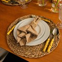 Ver mais imagens de Conjunto Completo Mesa Posta Portina - Alma Rústica Porcelana sem Copos/taças - 36 Peças