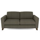 Ver imagem 2 de Sofá Sala de Estar Living 3 Lugares 240cm Presley Pés Madeira Linho Cinza G52 - Gran Belo