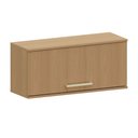 Ver imagem 1 de Armário Aéreo para Geladeira 100 Mdf 1 Porta Basculante 80cm Duna Luciane Móveis