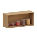 Ver imagem 2 de Armário Aéreo para Geladeira 100 Mdf 1 Porta Basculante 80cm Duna Luciane Móveis