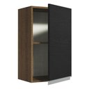 Ver imagem 6 de Armário de Cozinha Aéreo 40 cm 1 Porta Rustic/Preto Glamy Madesa