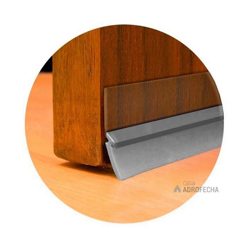 Veda Porta Adesivo PVC Stamaco 100cm Branca - 1