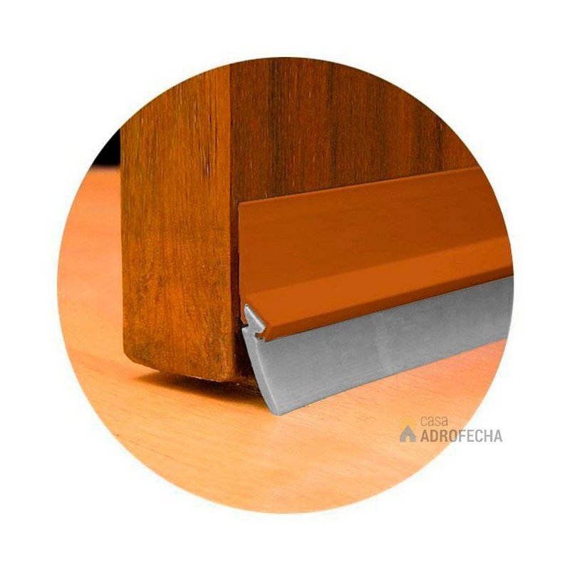 Veda Porta Adesivo PVC Stamaco 100cm Branca - 2