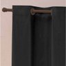 Cortina Blackout Corta Luz PVC 110cm x 130cm - Preto - 2