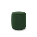 Ver imagem 2 de Puff Redondo Orgânico para Sala Malu Veludo Verde M11 - D’Rossi