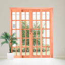 Ver imagem 3 de Porta de Correr de Madeira 216CMX160CMX12CM PE631 Esel Marrom