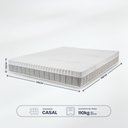 Ver imagem 4 de Colchão Casal Ortopédico Bf Antistress a Vácuo 138x188cm Bf Colchões