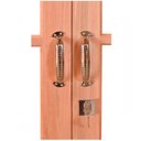 Ver imagem 6 de Porta de Correr de Madeira 216CMX180CMX12CM PE631 Esel Marrom