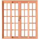 Ver imagem 1 de Porta de Correr de Madeira 216cmx180cmx12cm Pe631 Esel