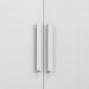 Ver imagem 4 de Armário Multiuso Organizador 02 Portas 100% em MDF Móveis Rimo - Branco