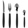 Conjunto de Talheres Home em Aço Inox Preto 25 Peças - 1