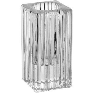 Castiçal para Velas Decorativo de Vidro Transparente Home&Co - 2