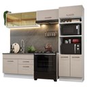 Ver imagem 3 de Armário de Cozinha Completa 270cm Branco/crema Agata Madesa 05