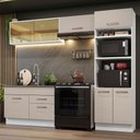 Ver imagem 1 de Armário de Cozinha Completa 270cm Branco/crema Agata Madesa 05