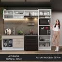 Ver imagem 6 de Armário de Cozinha Completa 270cm Branco/crema Agata Madesa 05