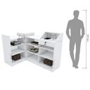 Ver mais imagens de BALCÃO VITRINE CAIXA MDF M205.2021.B (LOJA, CAIXA, COMÉRCIO) MUNDI MOVEIS