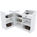 Ver imagem 1 de BALCÃO VITRINE CAIXA MDF M205.2021.B (LOJA, CAIXA, COMÉRCIO) MUNDI MOVEIS