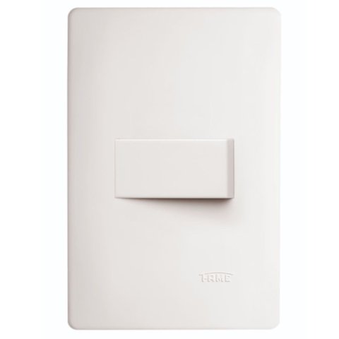Interruptor Simples com Placa Habit - 2092 - Fame Interruptor Simples C/placa Habit Fame 2092.