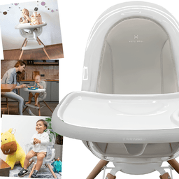 Cadeirinha de Alimentação Marcus & Marcus 3 em 1 360 Cinza - 8